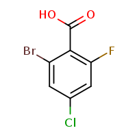 2-bromo-4-chloro-6-fluorobenzoic acid