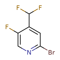 2-bromo-4-(difluoromethyl)-5-fluoropyridine