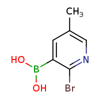 2-bromo-5-methylpyridin-3-ylboronic acid