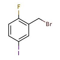 2-(bromomethyl)-1-fluoro-4-iodobenzene