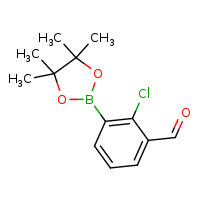 2-chloro-3-(4,4,5,5-tetramethyl-1,3,2-dioxaborolan-2-yl)benzaldehyde