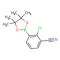 2-chloro-3-(4,4,5,5-tetramethyl-1,3,2-dioxaborolan-2-yl)benzonitrile