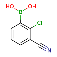 2-chloro-3-cyanophenylboronic acid