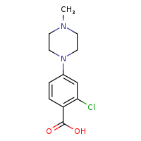 2-chloro-4-(4-methylpiperazin-1-yl)benzoic acid