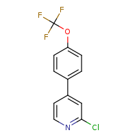 2-chloro-4-[4-(trifluoromethoxy)phenyl]pyridine