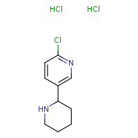2-chloro-5-(piperidin-2-yl)pyridine dihydrochloride
