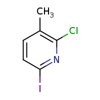 2-chloro-6-iodo-3-methylpyridine
