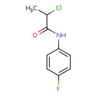 2-chloro-N-(4-fluorophenyl)propanamide