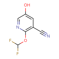 2-(difluoromethoxy)-5-hydroxypyridine-3-carbonitrile