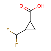 2-(difluoromethyl)cyclopropane-1-carboxylic acid