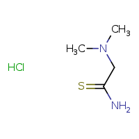 2-(dimethylamino)ethanethioamide hydrochloride
