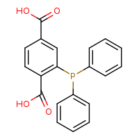 2-(diphenylphosphanyl)benzene-1,4-dicarboxylic acid