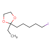 2-ethyl-2-(5-iodopentyl)-1,3-dioxolane