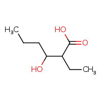 2-ethyl-3-hydroxyhexanoic acid