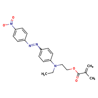 2-[ethyl({4-[2-(4-nitrophenyl)diazen-1-yl]phenyl})amino]ethyl 2-methylprop-2-enoate