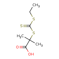 2-{[(ethylsulfanyl)methanethioyl]sulfanyl}-2-methylpropanoic acid
