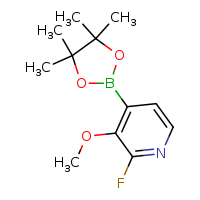 2-fluoro-3-methoxy-4-(4,4,5,5-tetramethyl-1,3,2-dioxaborolan-2-yl)pyridine