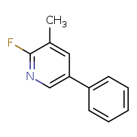 2-fluoro-3-methyl-5-phenylpyridine