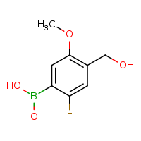2-fluoro-4-(hydroxymethyl)-5-methoxyphenylboronic acid