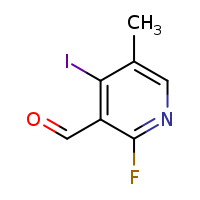 2-fluoro-4-iodo-5-methylpyridine-3-carbaldehyde
