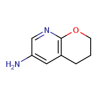 2H,3H,4H-pyrano[2,3-b]pyridin-6-amine