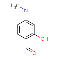 2-hydroxy-4-(methylamino)benzaldehyde