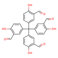 2-hydroxy-5-[tris(3-formyl-4-hydroxyphenyl)methyl]benzaldehyde