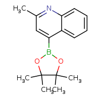 2-methyl-4-(4,4,5,5-tetramethyl-1,3,2-dioxaborolan-2-yl)quinoline