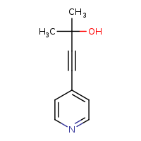 2-methyl-4-(pyridin-4-yl)but-3-yn-2-ol
