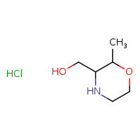 (2-methylmorpholin-3-yl)methanol hydrochloride