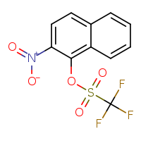 2-nitronaphthalen-1-yl trifluoromethanesulfonate