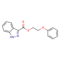2-phenoxyethyl 1H-indazole-3-carboxylate