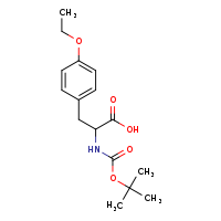 2-[(tert-butoxycarbonyl)amino]-3-(4-ethoxyphenyl)propanoic acid