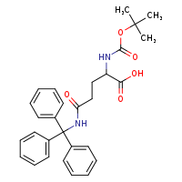 2-[(tert-butoxycarbonyl)amino]-4-(triphenylmethylcarbamoyl)butanoic acid