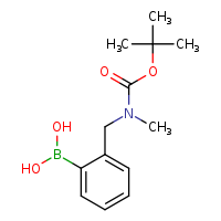 2-{[(tert-butoxycarbonyl)(methyl)amino]methyl}phenylboronic acid