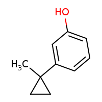 3-(1-methylcyclopropyl)phenol