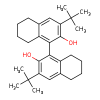 3,3'-di-tert-butyl-5H,5'H,6H,6'H,7H,7'H,8H,8'H-[1,1'-binaphthalene]-2,2'-diol