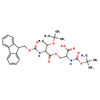 3-{[3-(tert-butoxy)-2-{[(9H-fluoren-9-ylmethoxy)carbonyl]amino}butanoyl]oxy}-2-[(tert-butoxycarbonyl)amino]propanoic acid