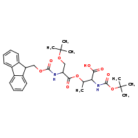 3-{[3-(tert-butoxy)-2-{[(9H-fluoren-9-ylmethoxy)carbonyl]amino}propanoyl]oxy}-2-[(tert-butoxycarbonyl)amino]butanoic acid