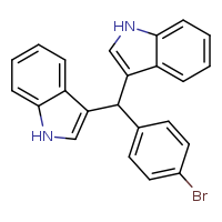 3-[(4-bromophenyl)(1H-indol-3-yl)methyl]-1H-indole