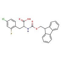3-(4-chloro-2-fluorophenyl)-2-{[(9H-fluoren-9-ylmethoxy)carbonyl]amino}propanoic acid