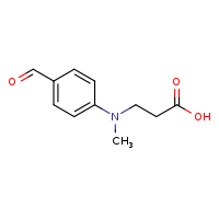 3-[(4-formylphenyl)(methyl)amino]propanoic acid