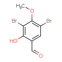 3,5-dibromo-2-hydroxy-4-methoxybenzaldehyde