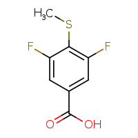 3,5-difluoro-4-(methylsulfanyl)benzoic acid