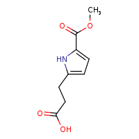 3-[5-(methoxycarbonyl)-1H-pyrrol-2-yl]propanoic acid