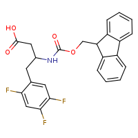 3-{[(9H-fluoren-9-ylmethoxy)carbonyl]amino}-4-(2,4,5-trifluorophenyl)butanoic acid