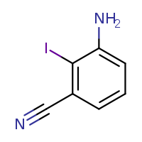 3-amino-2-iodobenzonitrile