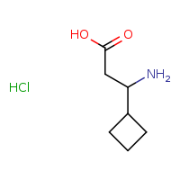3-amino-3-cyclobutylpropanoic acid hydrochloride
