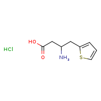 3-amino-4-(thiophen-2-yl)butanoic acid hydrochloride