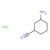 3-aminocyclohexane-1-carbonitrile hydrochloride